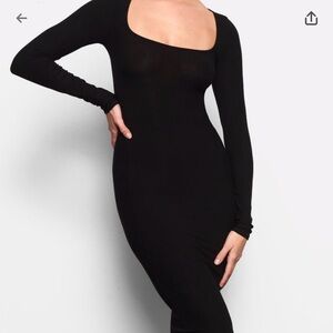 SKIMS Soft Lounge Long Sleeve Dress
